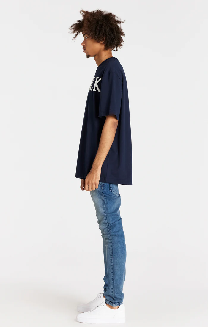 Blue Washed Essential Slim Fit Jean - Image 7
