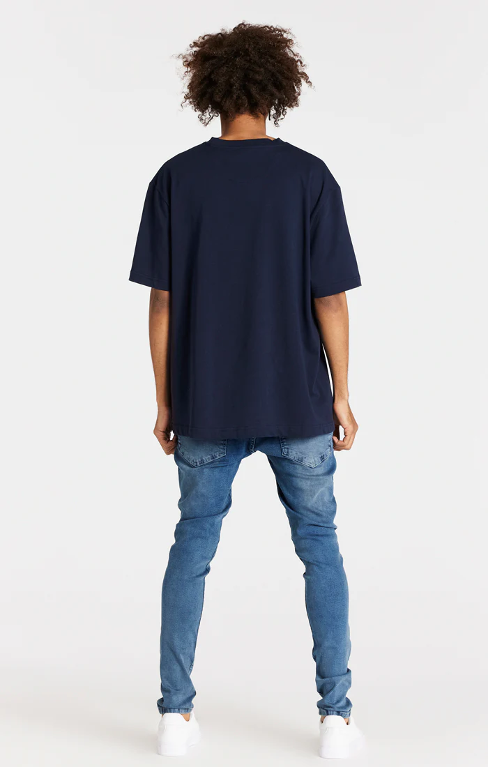 Blue Washed Essential Slim Fit Jean - Image 8