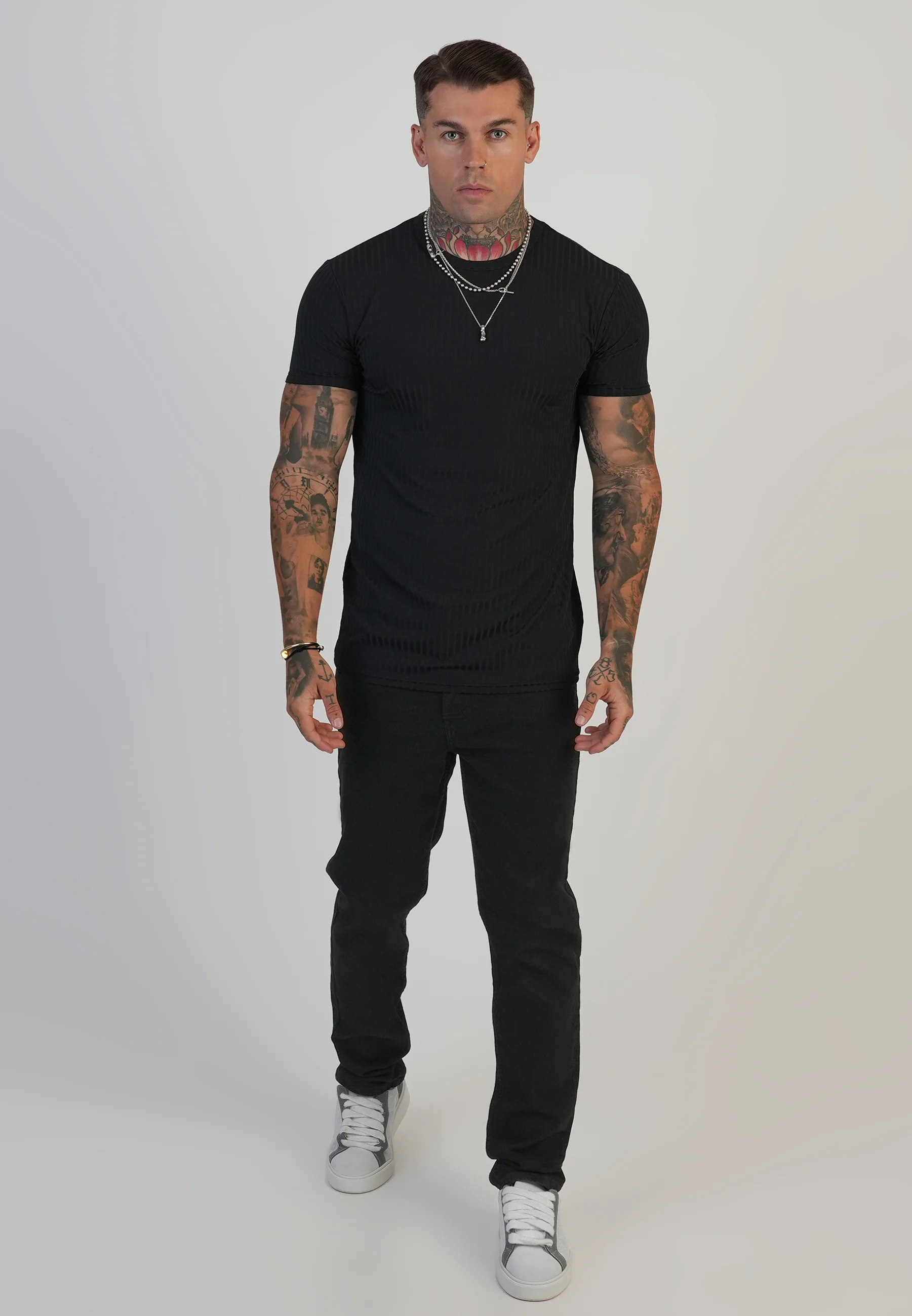 Slim Fit Jeans Black - Image 4
