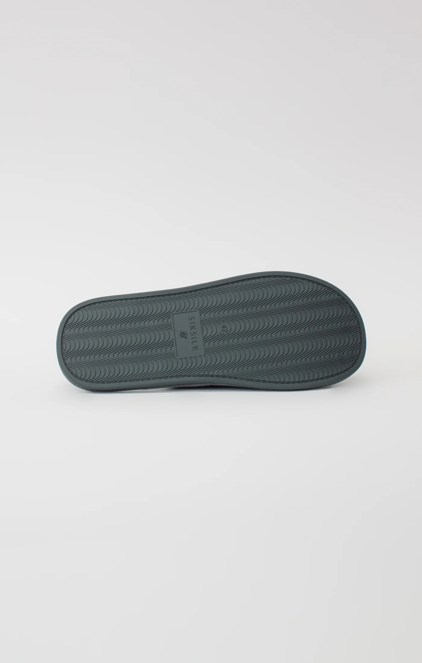 Grey Slipper With Embroidered Logo - Image 2