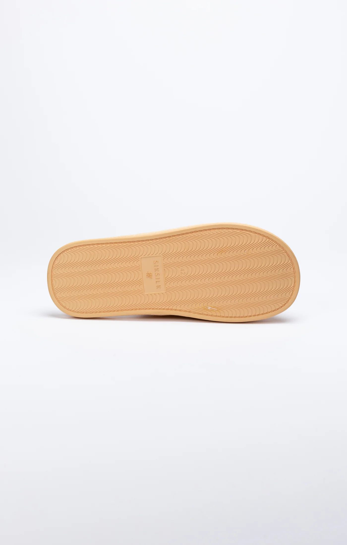 Beige Slipper With Embroidered Logo - Image 5