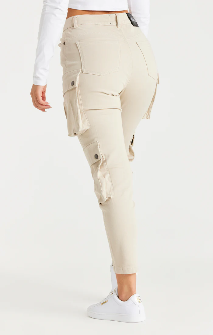 Beige Cargo Pant - Image 3