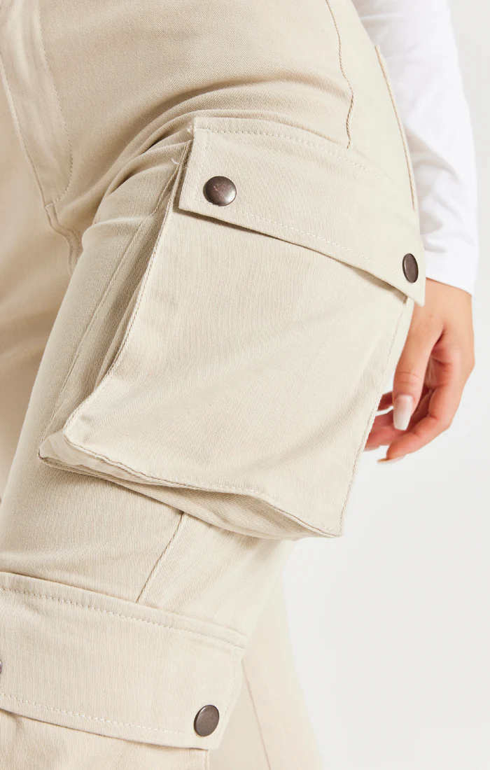 Beige Cargo Pant - Image 4