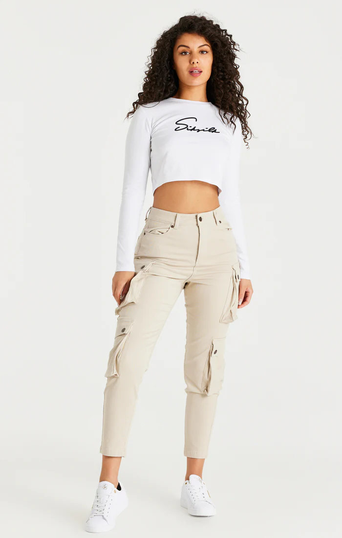 Beige Cargo Pant - Image 6