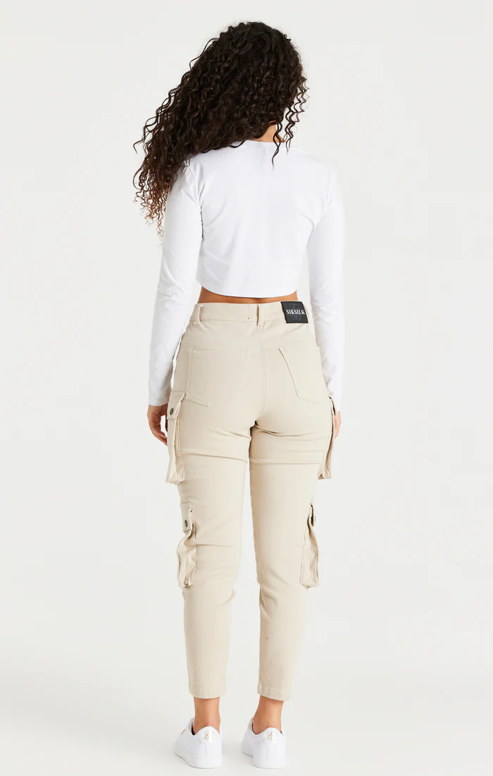 Beige Cargo Pant - Image 7