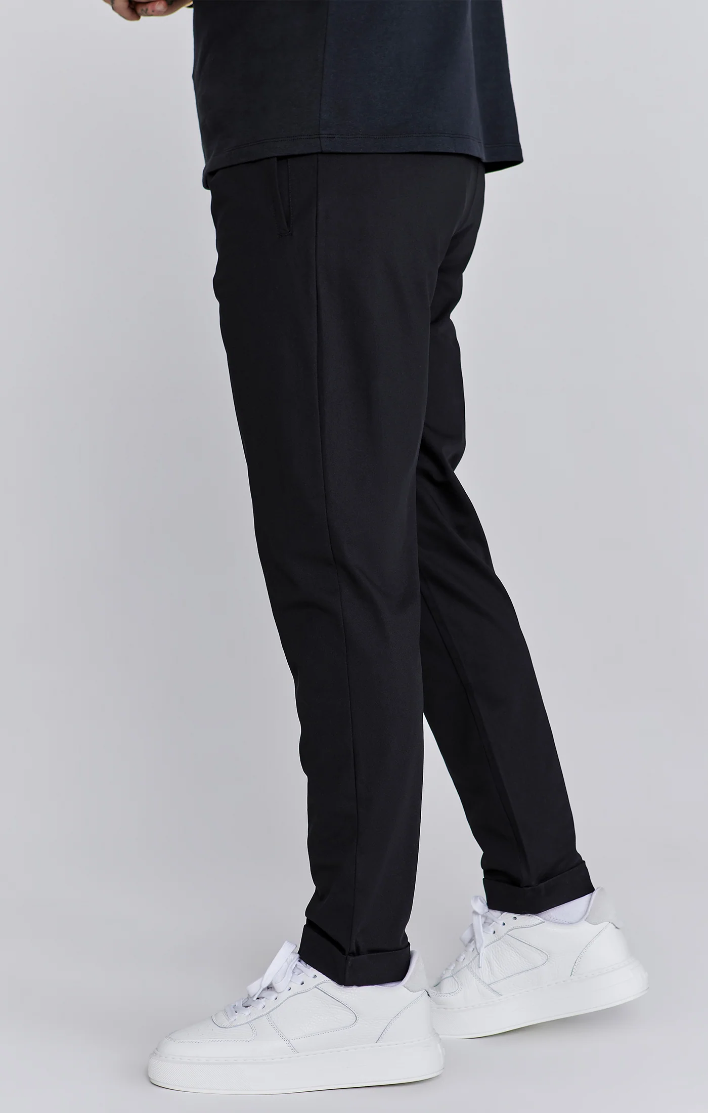 Black Smart Chinos - Image 3