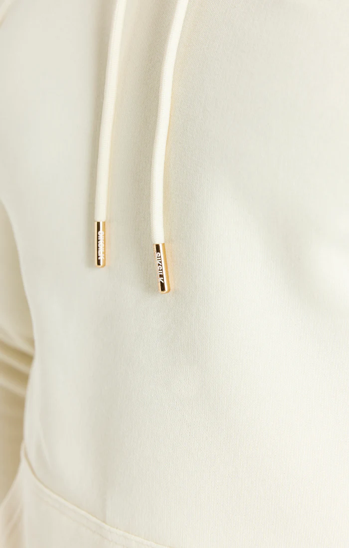 Ecru Smart Overhead Hoodie - Image 3