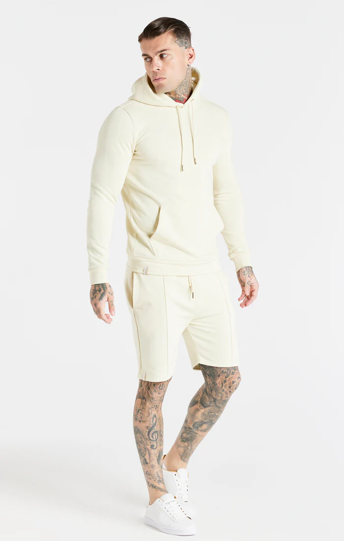 Ecru Smart Overhead Hoodie - Image 5