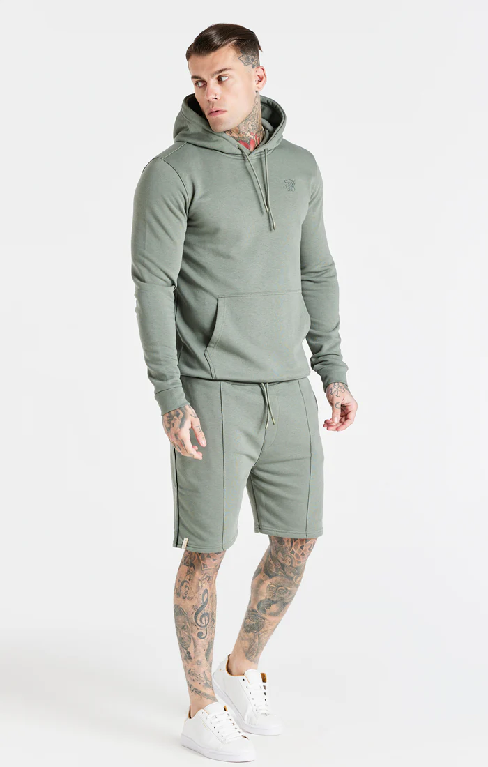 Khaki Smart Overhead Hoodie - Image 3