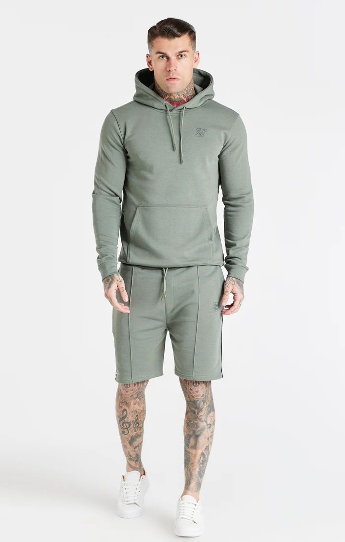Khaki Smart Overhead Hoodie - Image 4