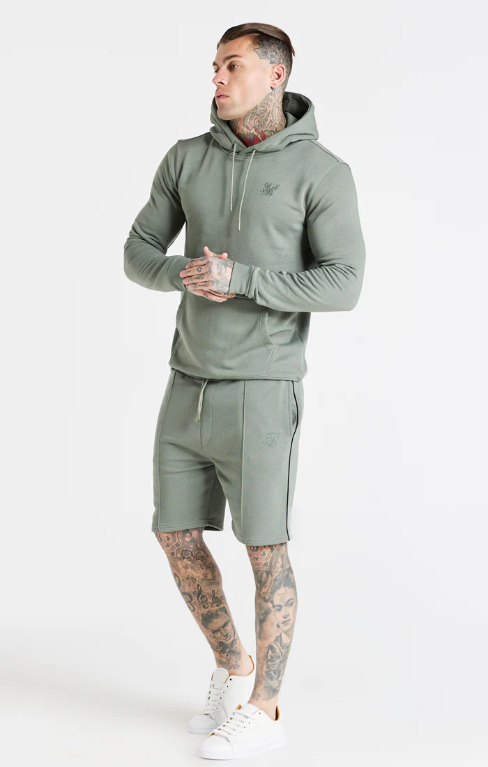 Khaki Smart Overhead Hoodie - Image 5