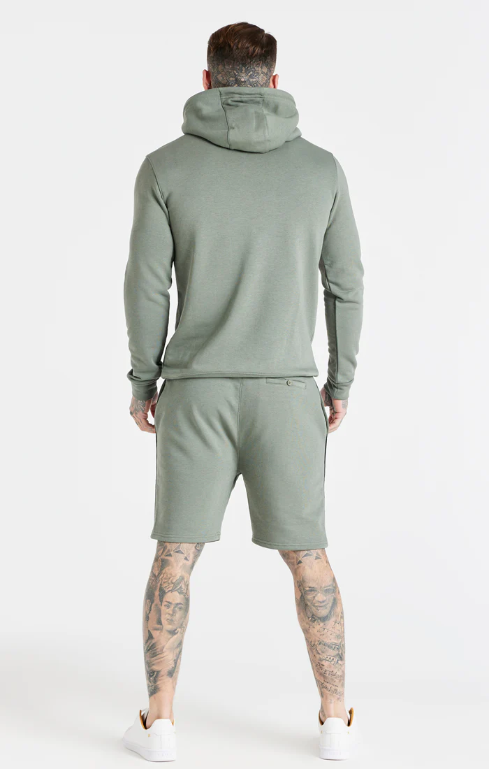 Khaki Smart Overhead Hoodie - Image 6