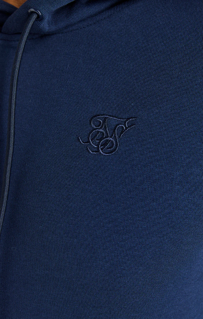 Navy Smart Overhead Hoodie - Image 3