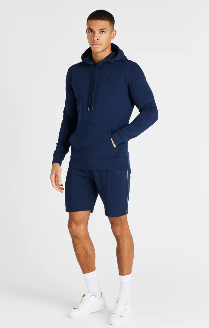 Navy Smart Overhead Hoodie - Image 5