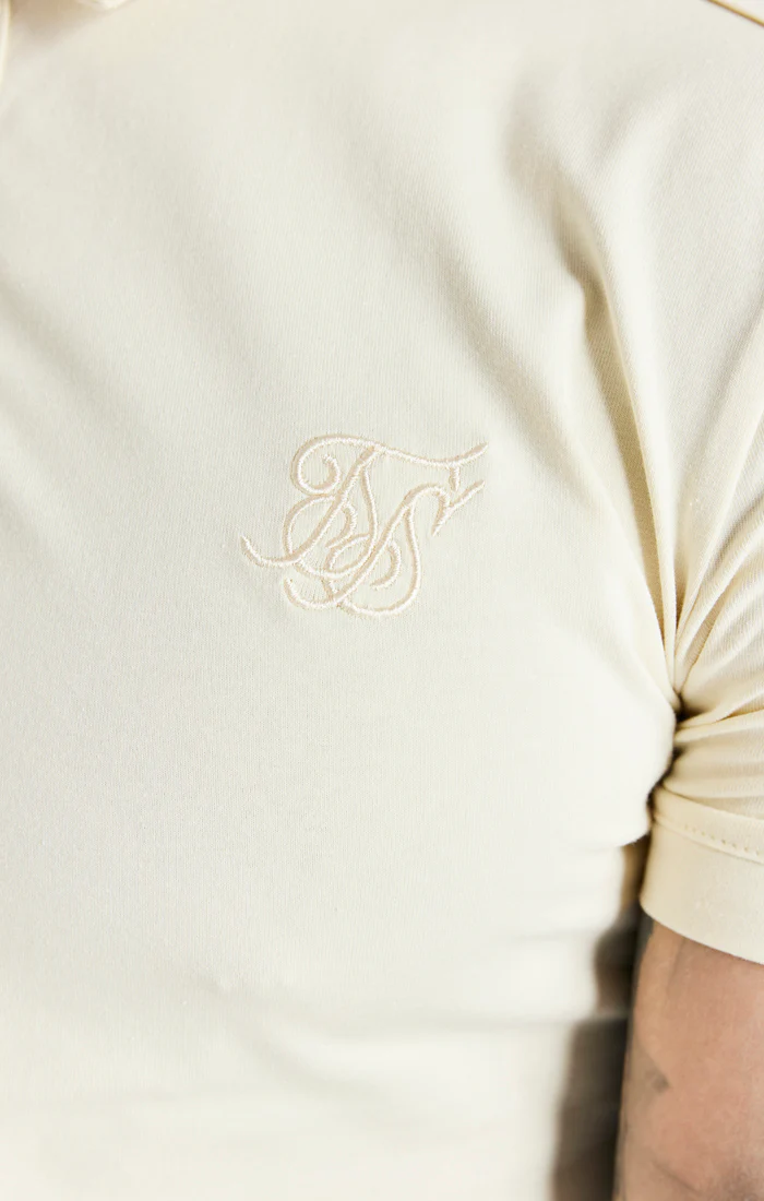 SikSilk Smart Essential Shirt - Ecru - Image 3