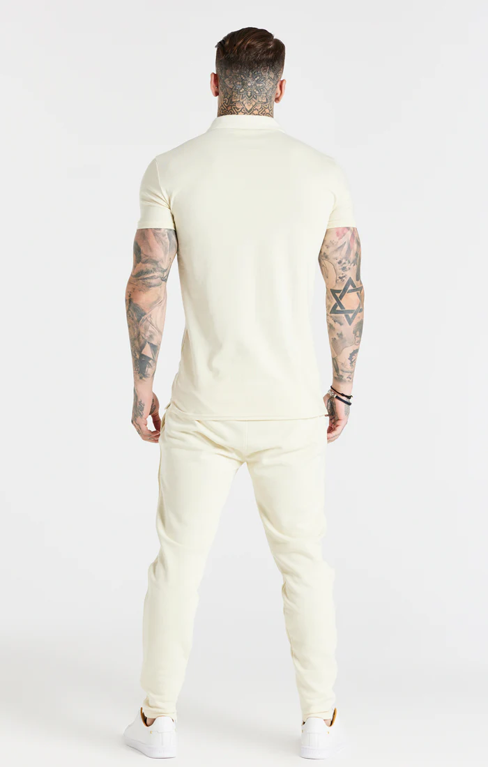 Ecru Smart Polo Shirt - Image 6
