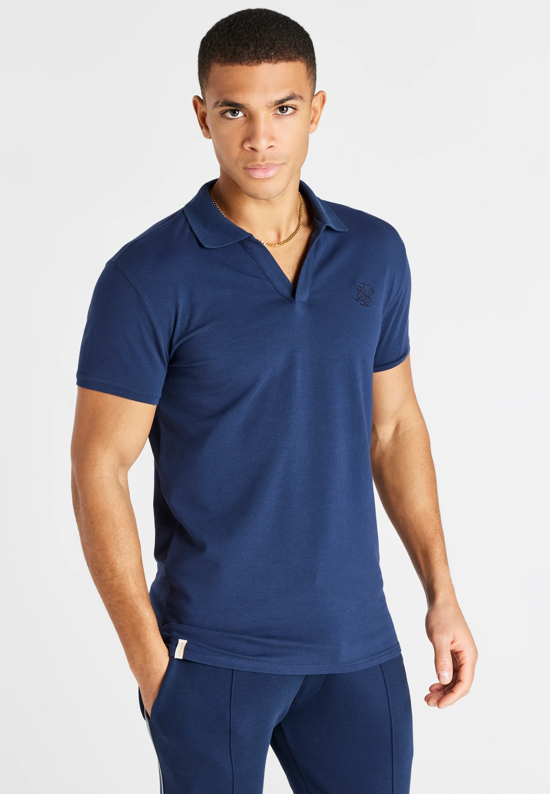 Navy Smart Polo Shirt