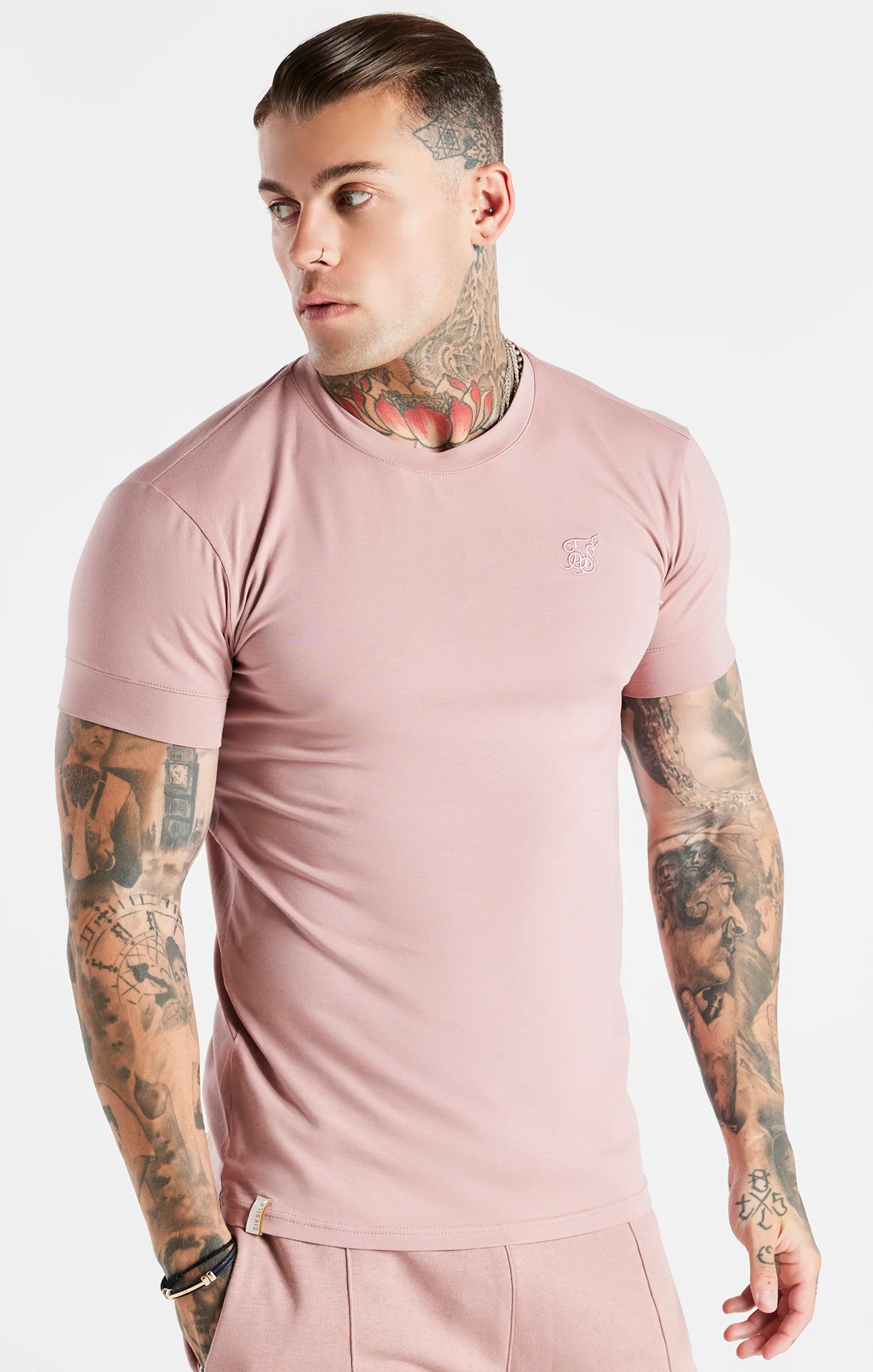 Dusky Pink Smart T-Shirt - Image 2