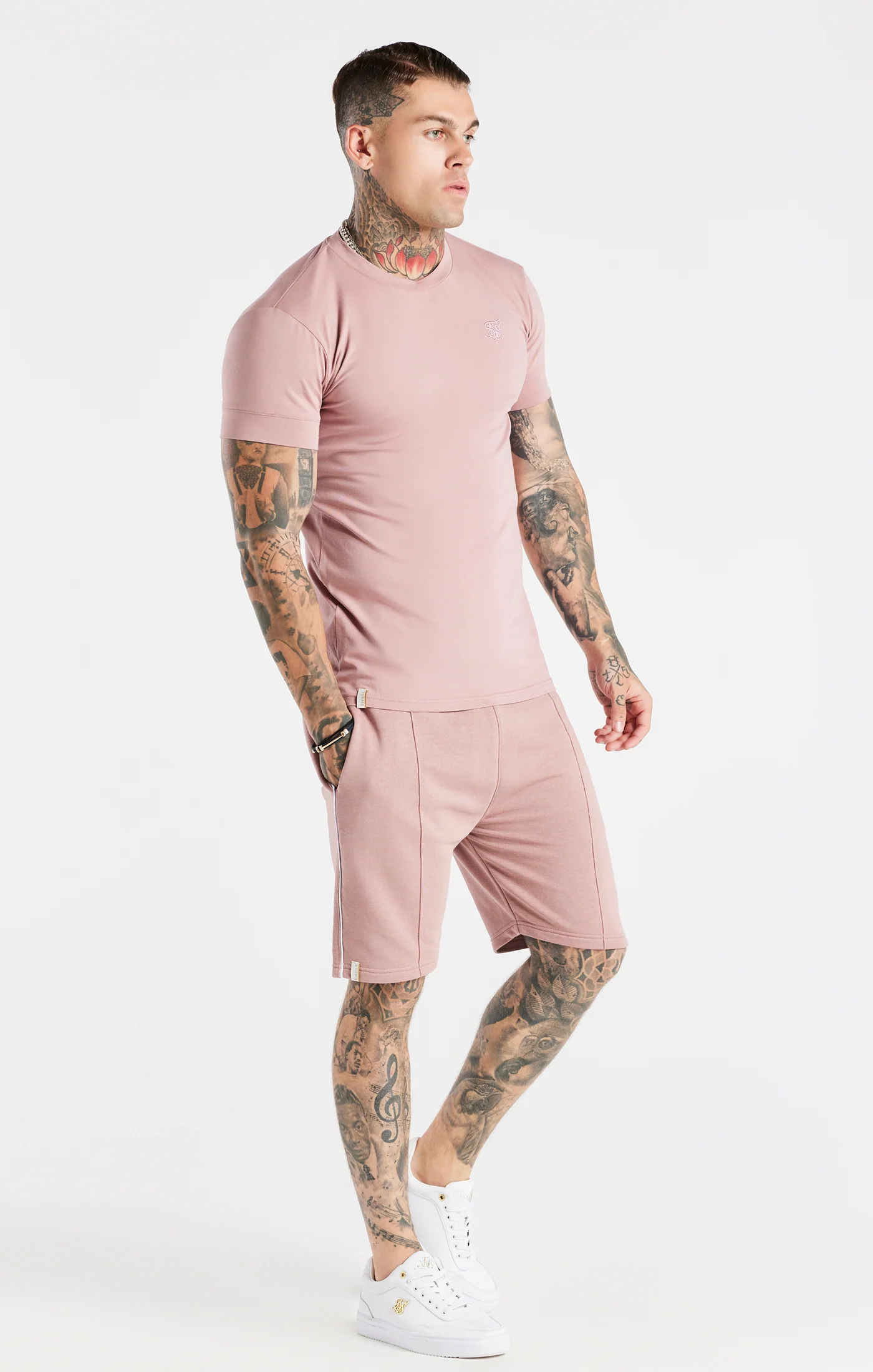 Dusky Pink Smart T-Shirt - Image 3