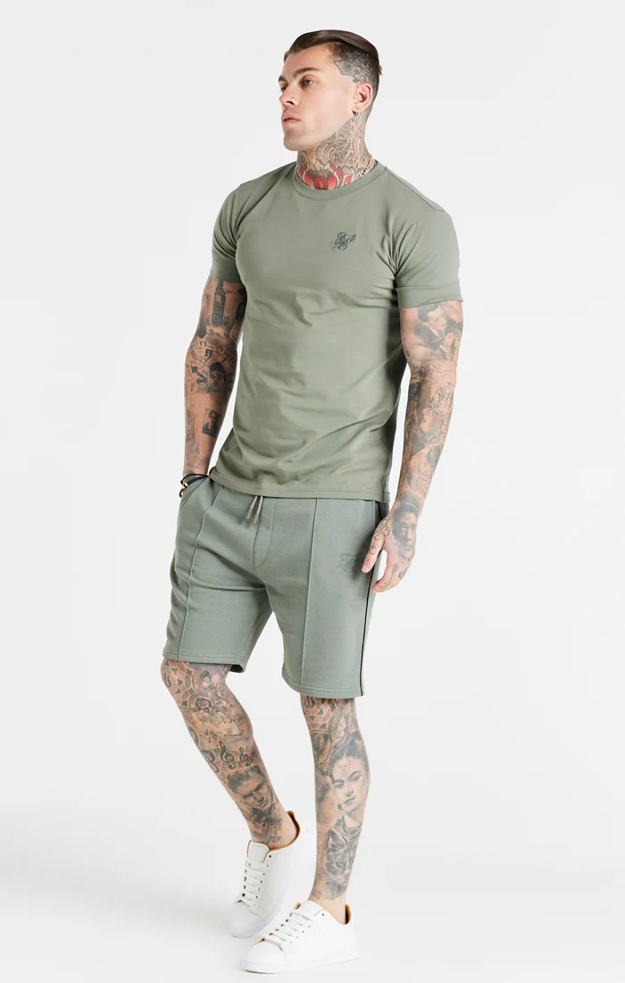 Khaki Smart S Muscle Fit T-Shirt - Image 5
