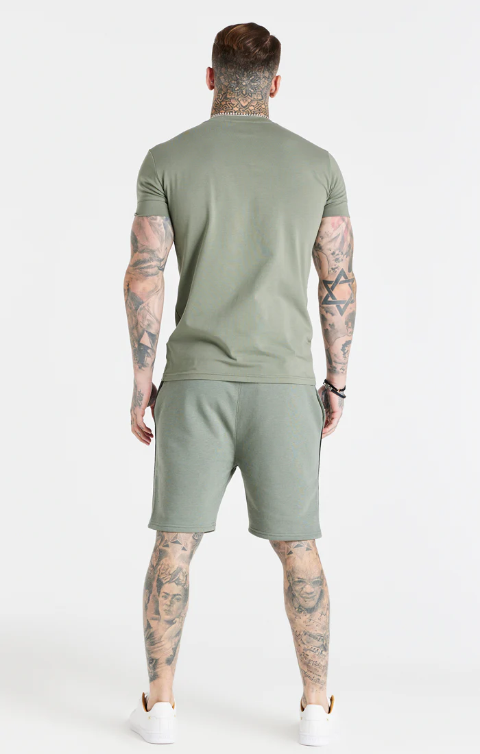 Khaki Smart S Muscle Fit T-Shirt - Image 6