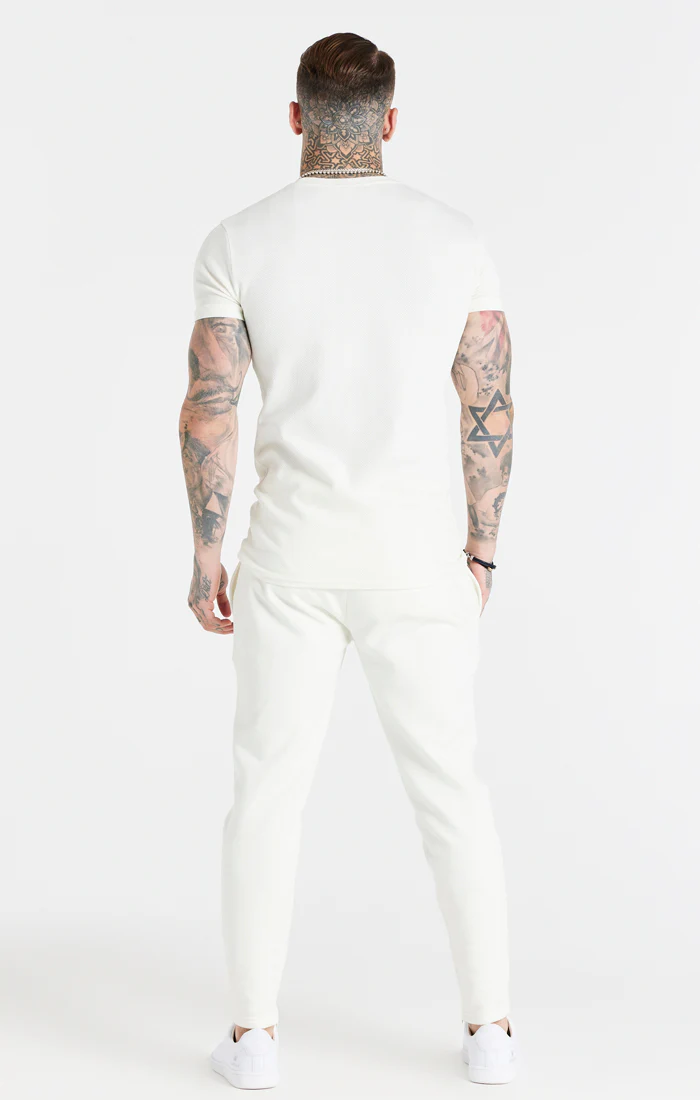 Grey Smart Herringbone Pant - Image 5