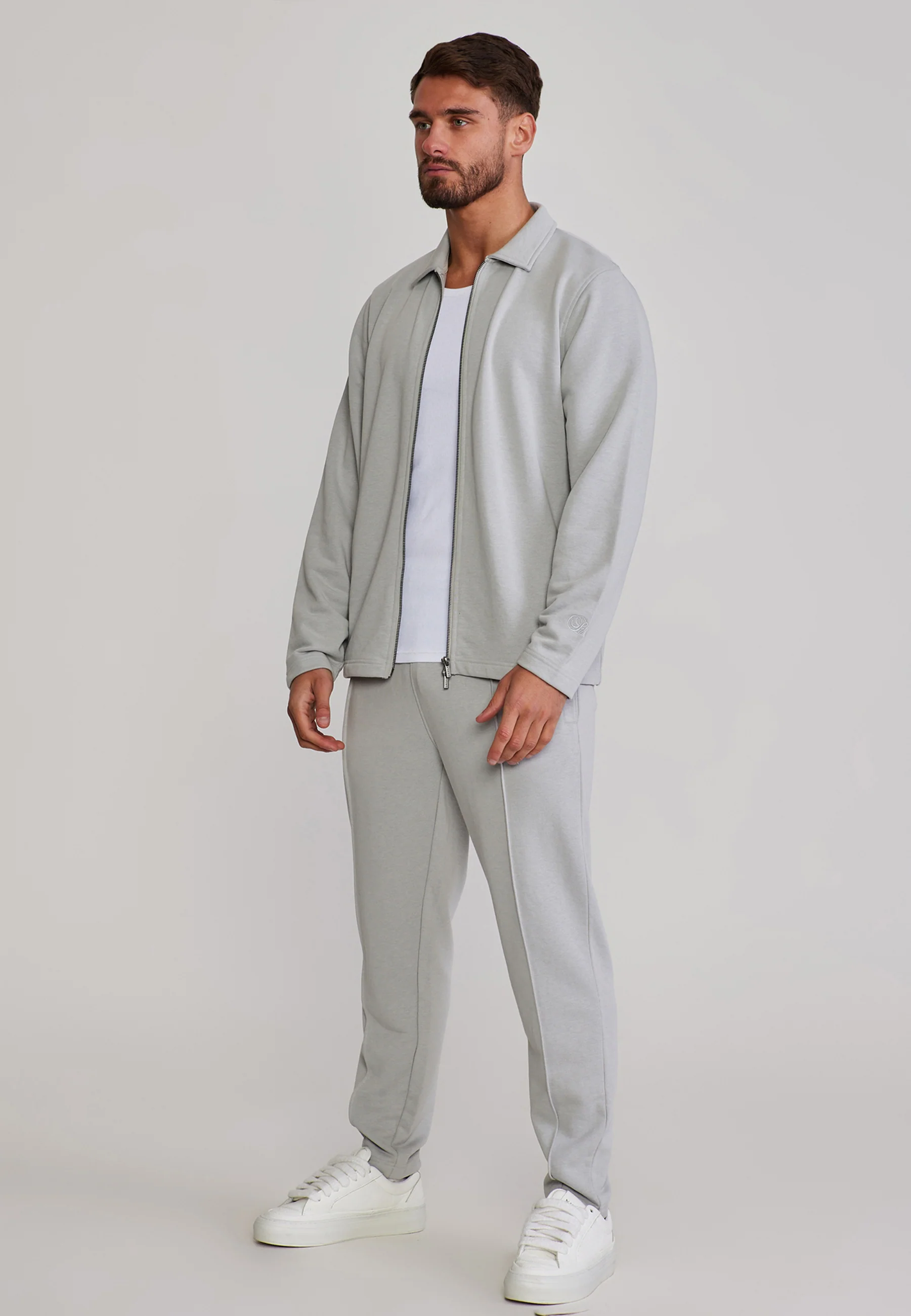 Grey Smart Joggers - Image 4
