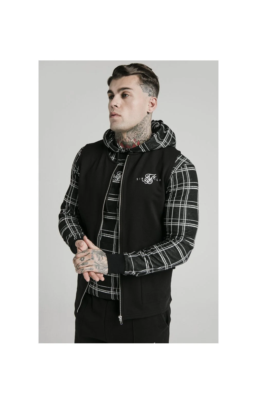 SikSilk Smart Wear Vest - Black