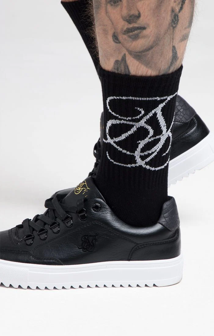 SikSilk Socks (Pack Of 5) - Black