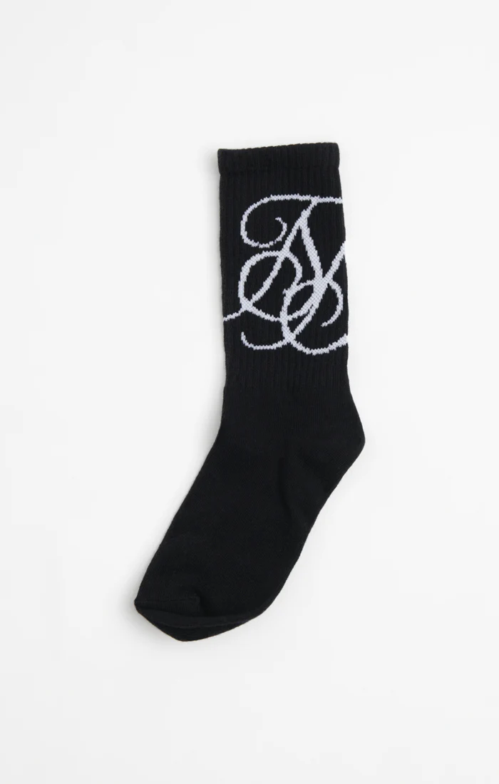 SikSilk Socks (Pack Of 5) - Black - Image 3