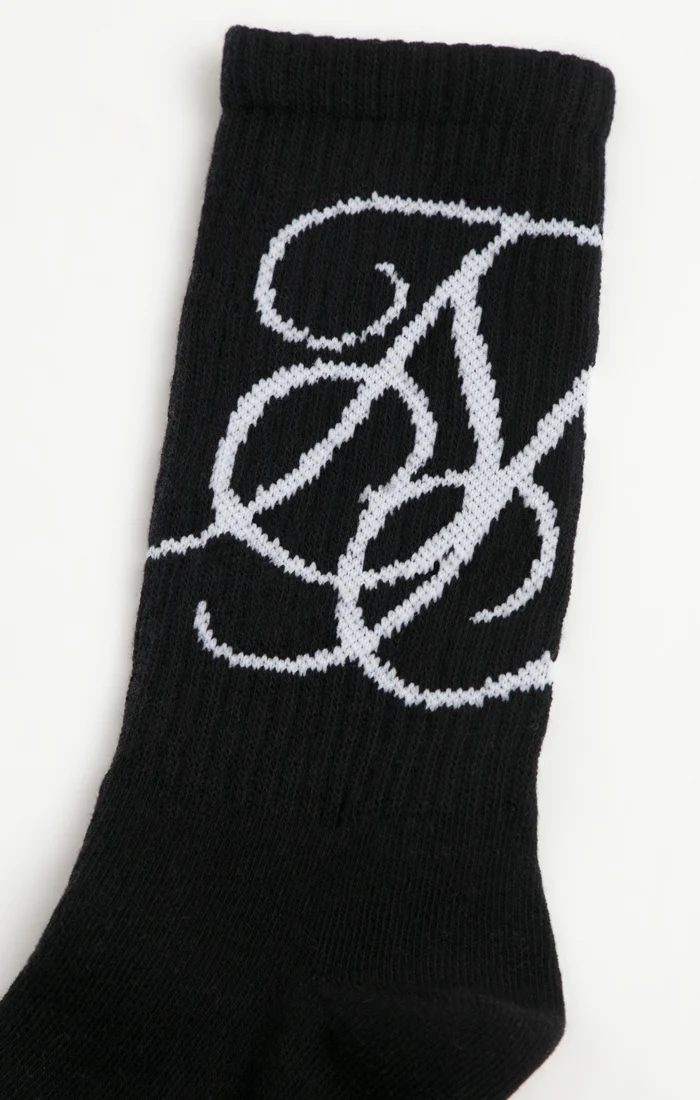 SikSilk Socks (Pack Of 5) - Black - Image 4