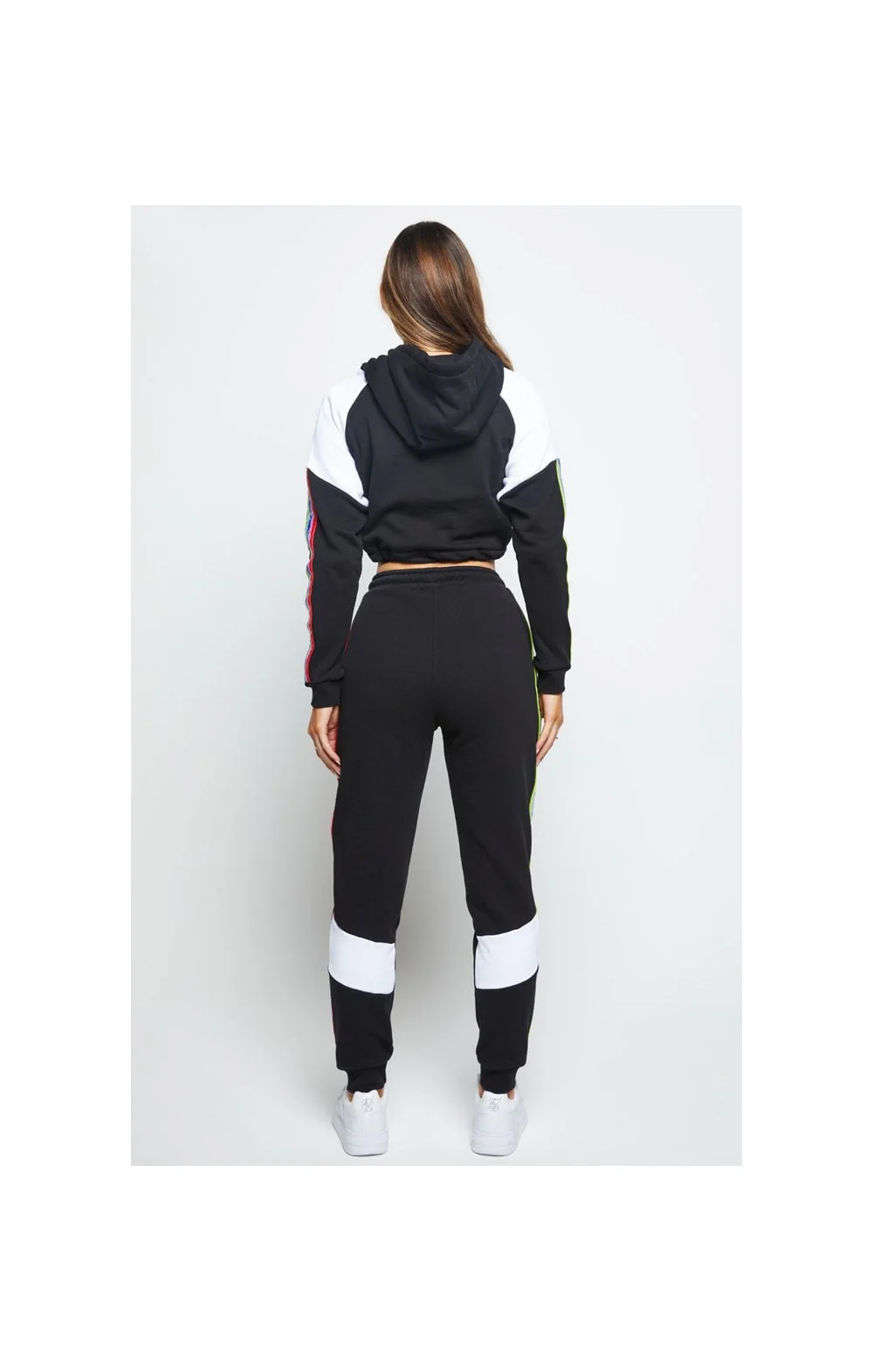 SikSilk Spectrum Fleece Cropped Hood - Black - Image 7