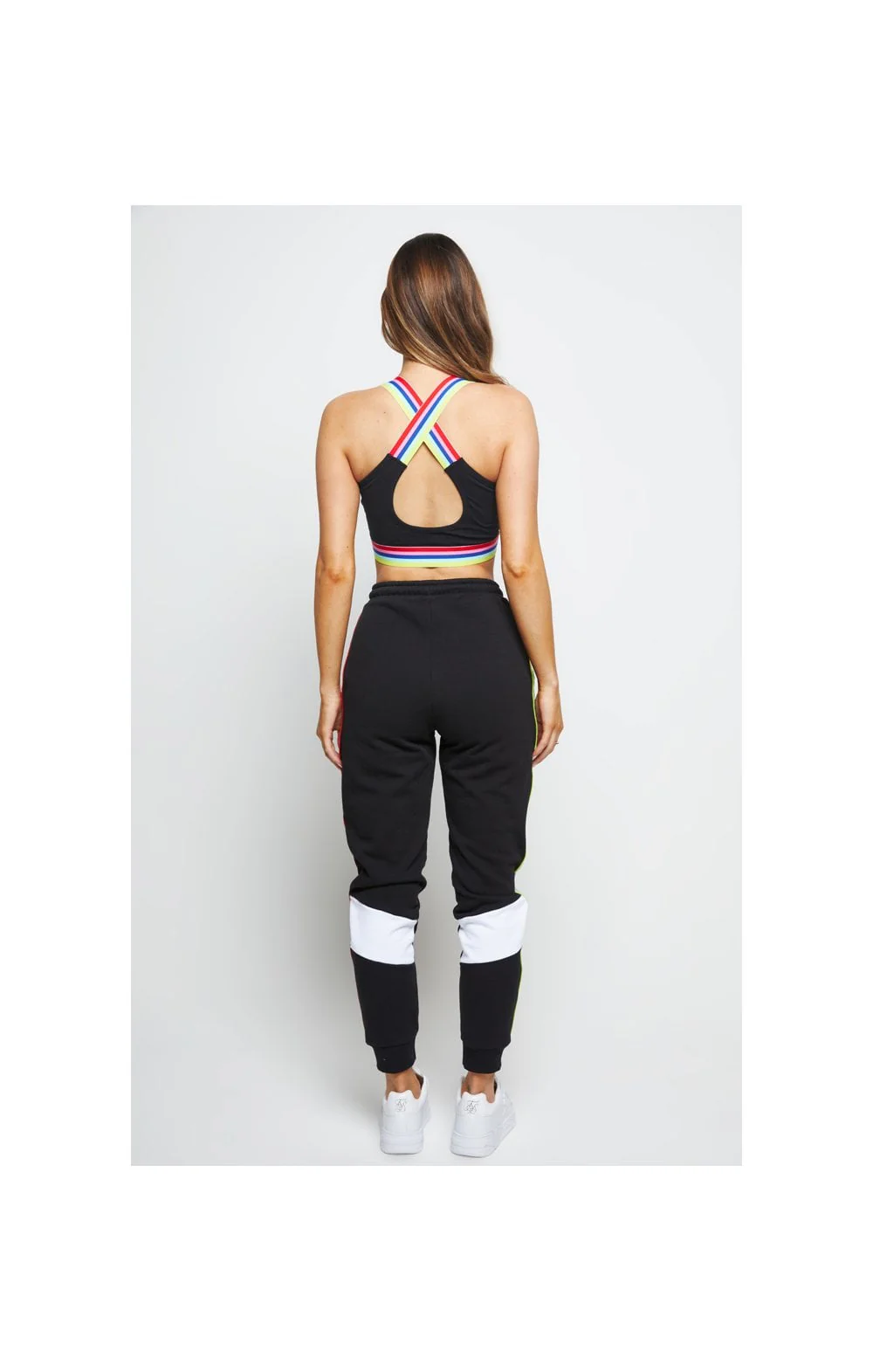 SikSilk Spectrum Tape Bralette - Black - Image 5