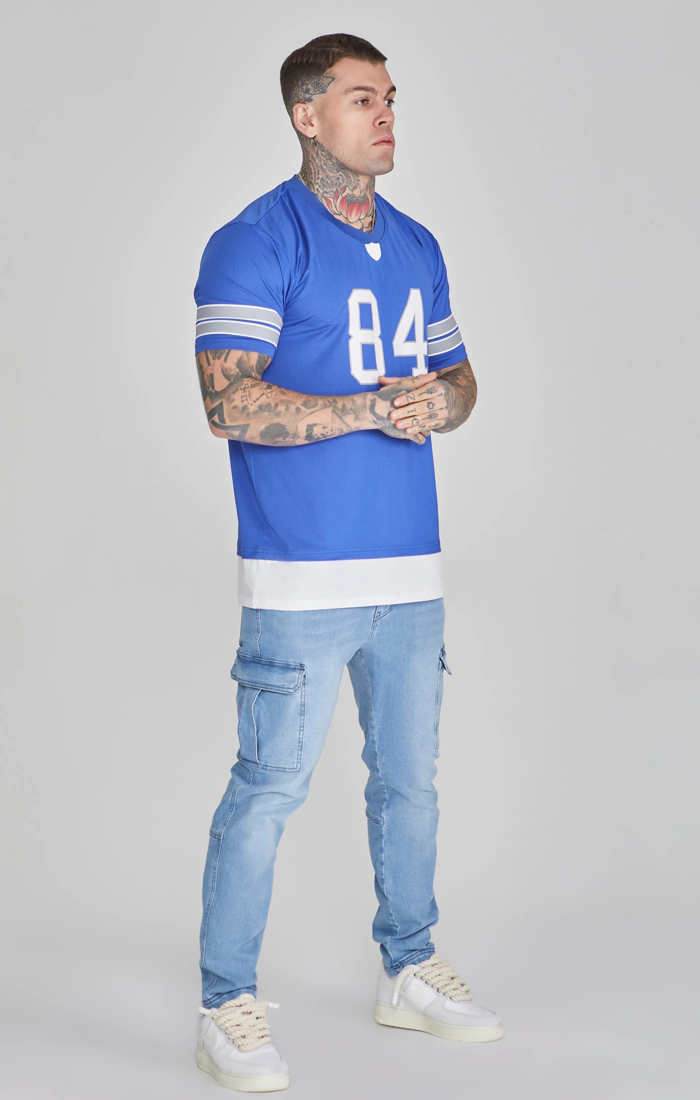 Blue Sports T-Shirt - Image 4