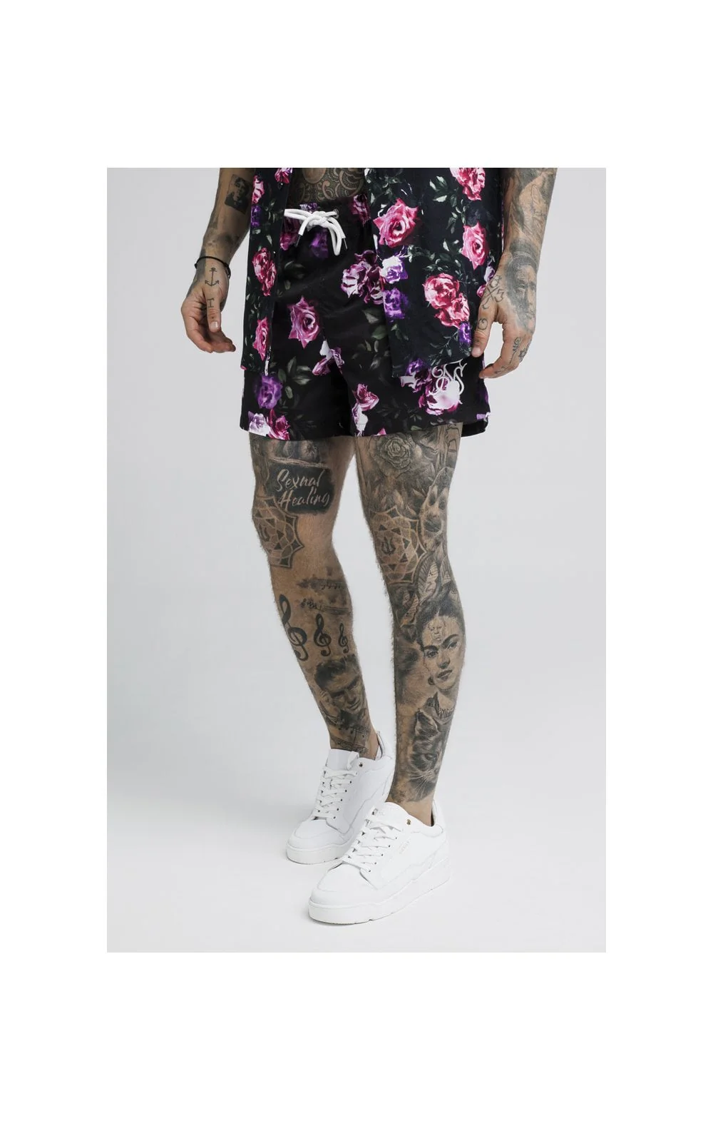 SikSilk Standard Swim Shorts – Black