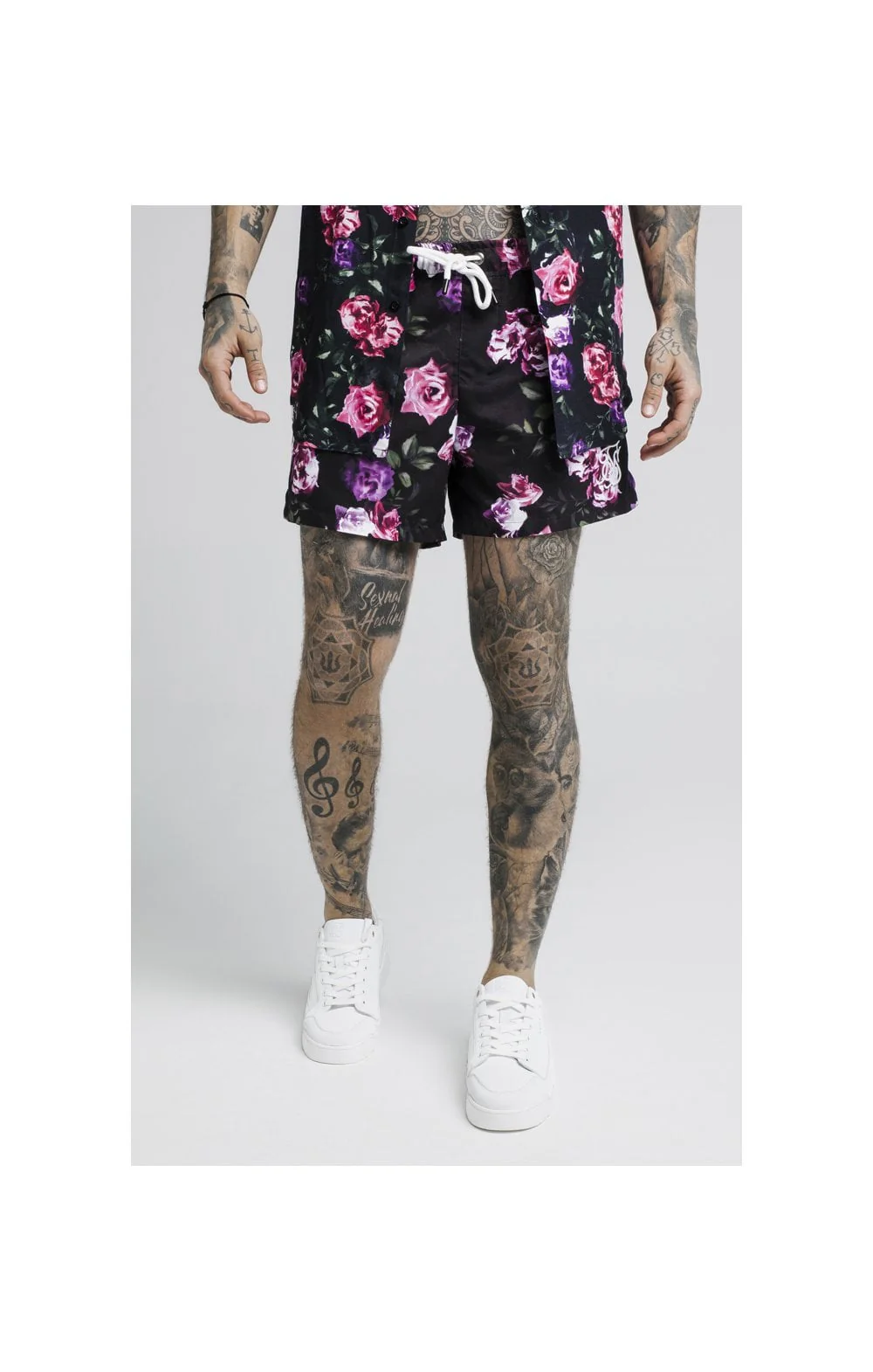 SikSilk Standard Swim Shorts – Black - Image 2