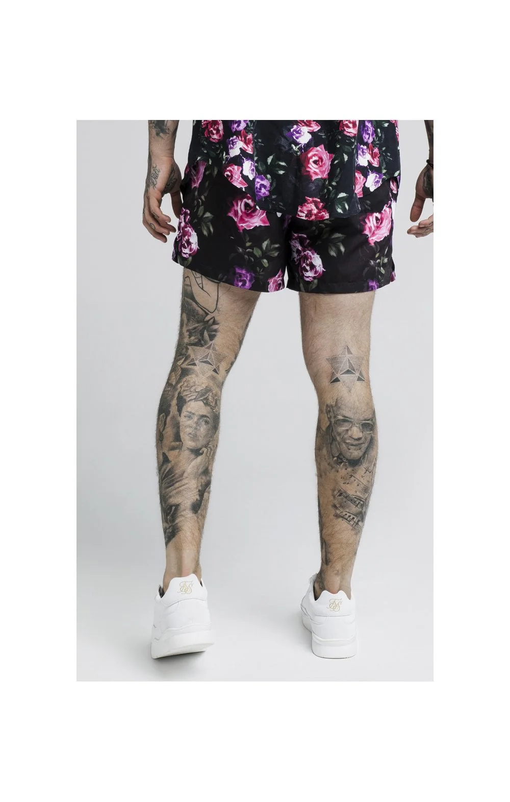 SikSilk Standard Swim Shorts – Black - Image 4