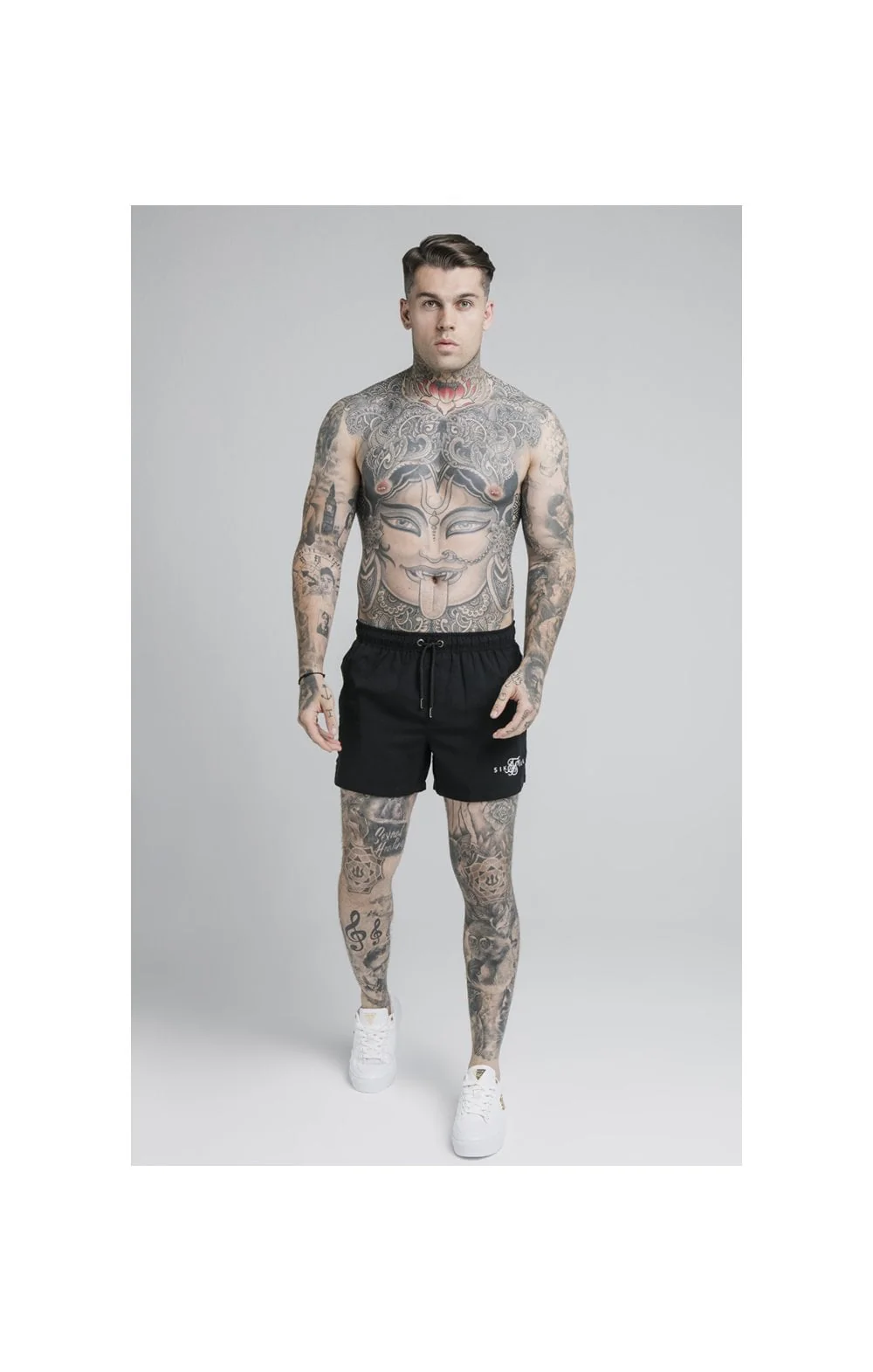 Black Essential Standard Swim Short - Image 3