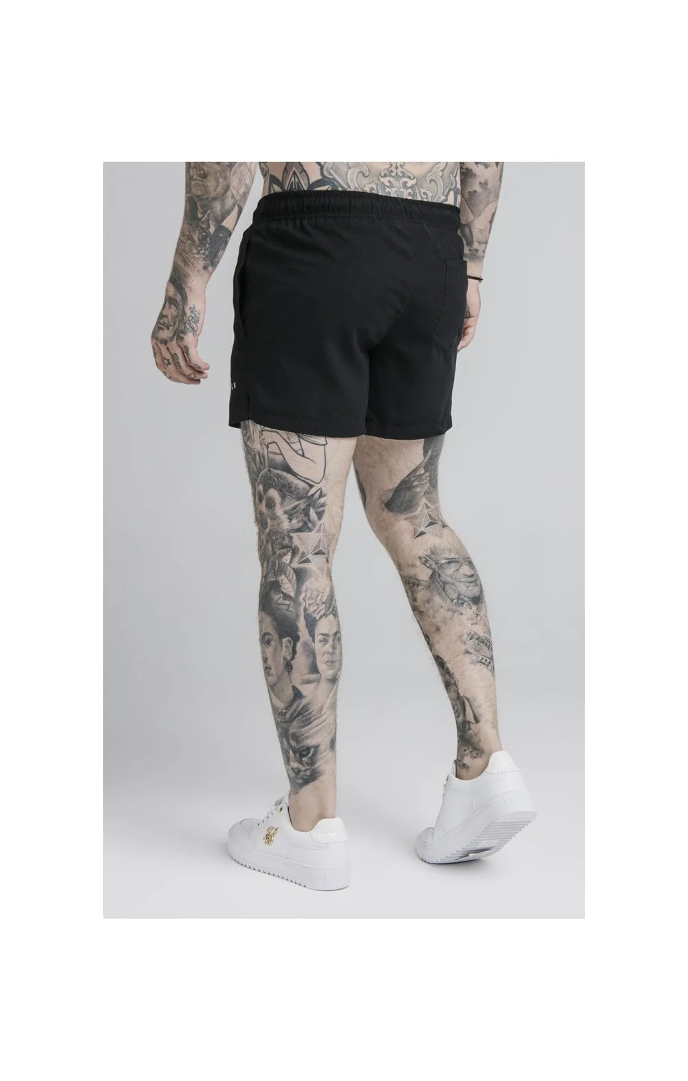 Black Essential Standard Swim Short - Image 4