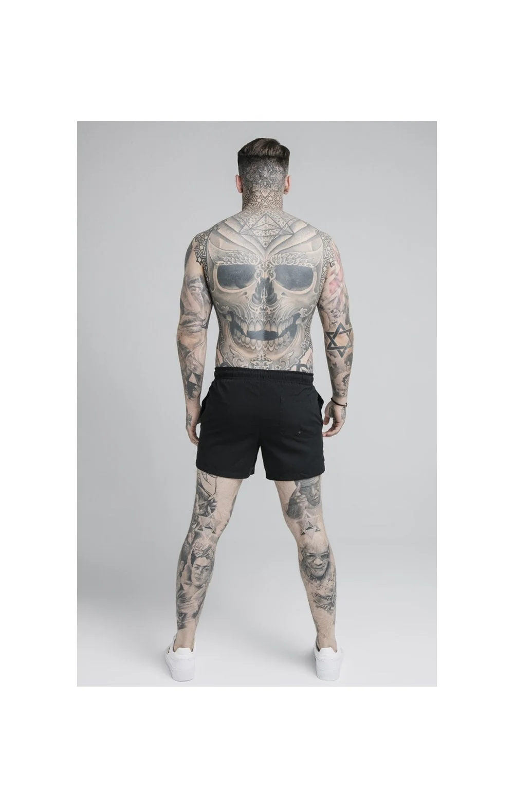Black Essential Standard Swim Short - Image 5