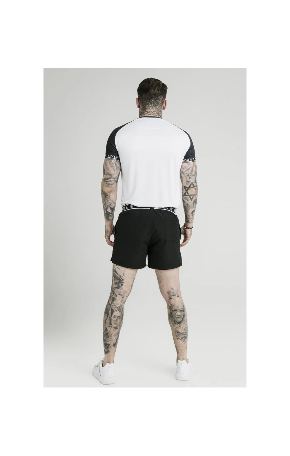 SikSilk Standard Swim Shorts – Black - Image 5