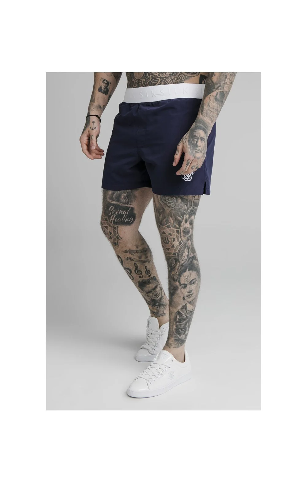 Navy Standard Swim Short