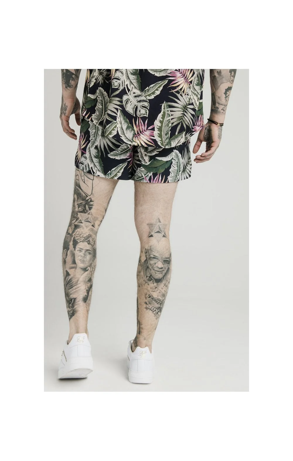SikSilk Standard Swim Shorts – Navy - Image 3
