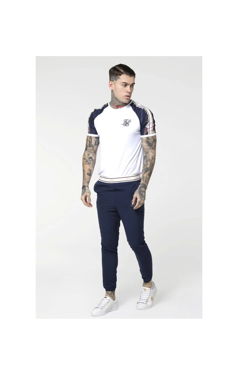 SikSilk Starlite Pursuit Pants - Navy - Image 4