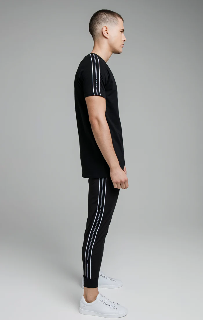 Black Tape Cuffed Pant - Image 4