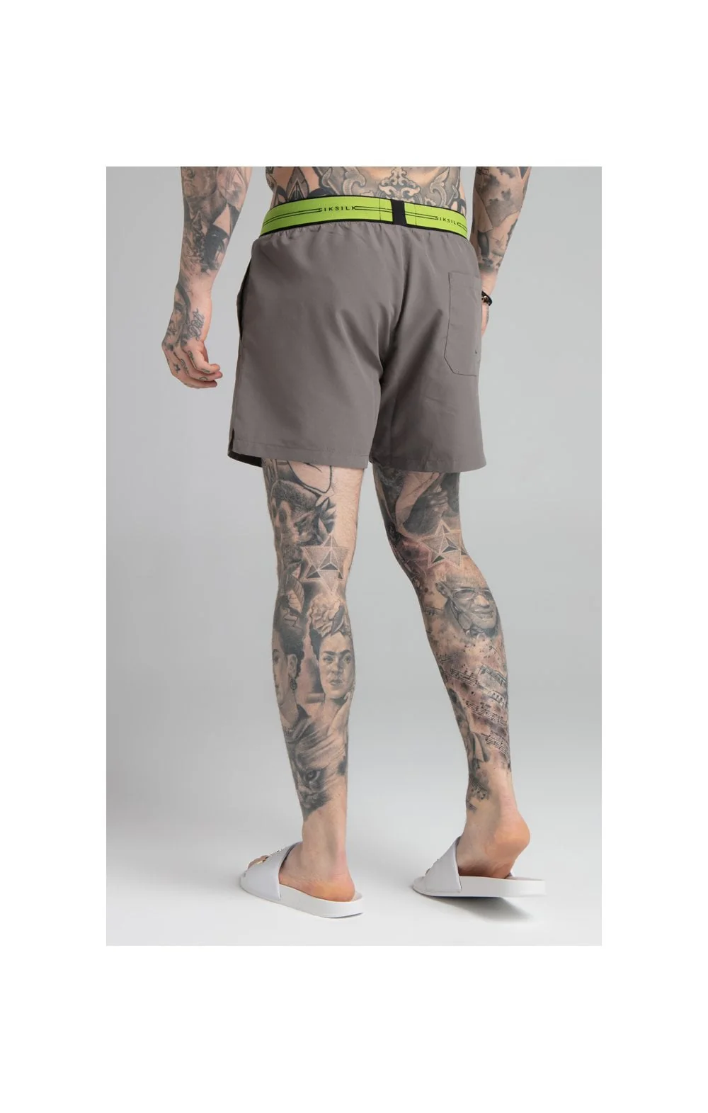 Grey Tape Swim Short - Image 3