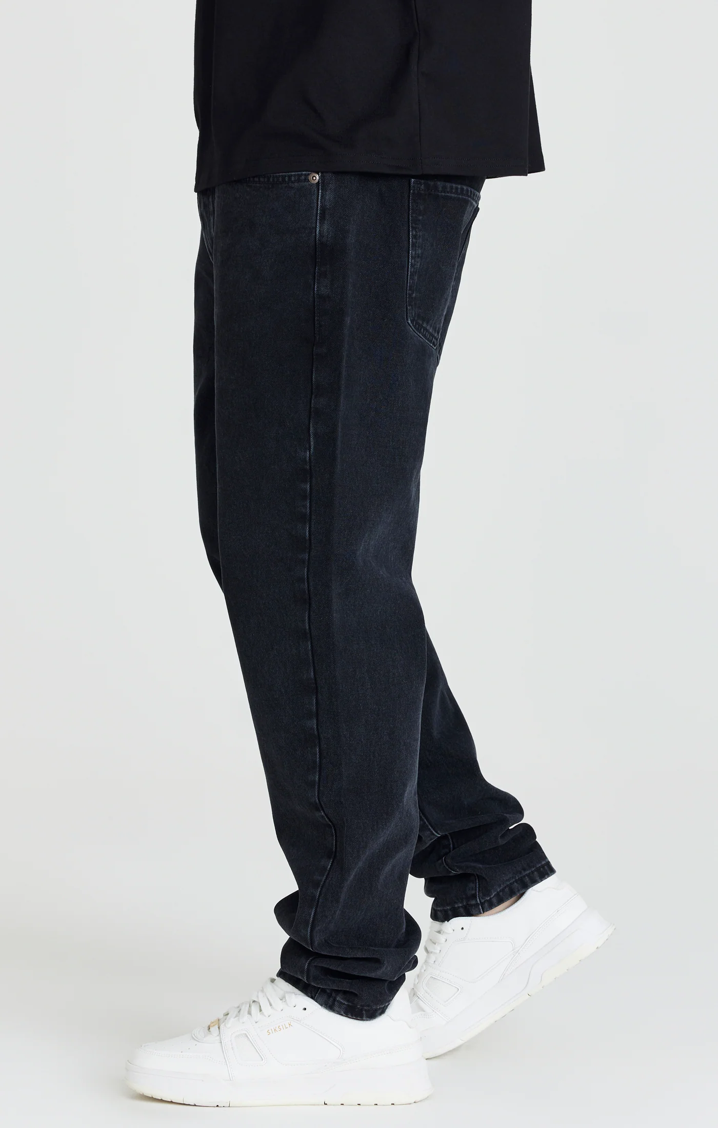 Black Straight Cut Jean - Image 2