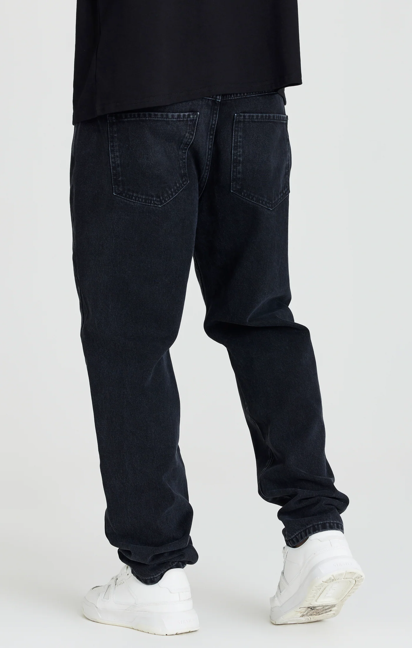Black Straight Cut Jean - Image 3