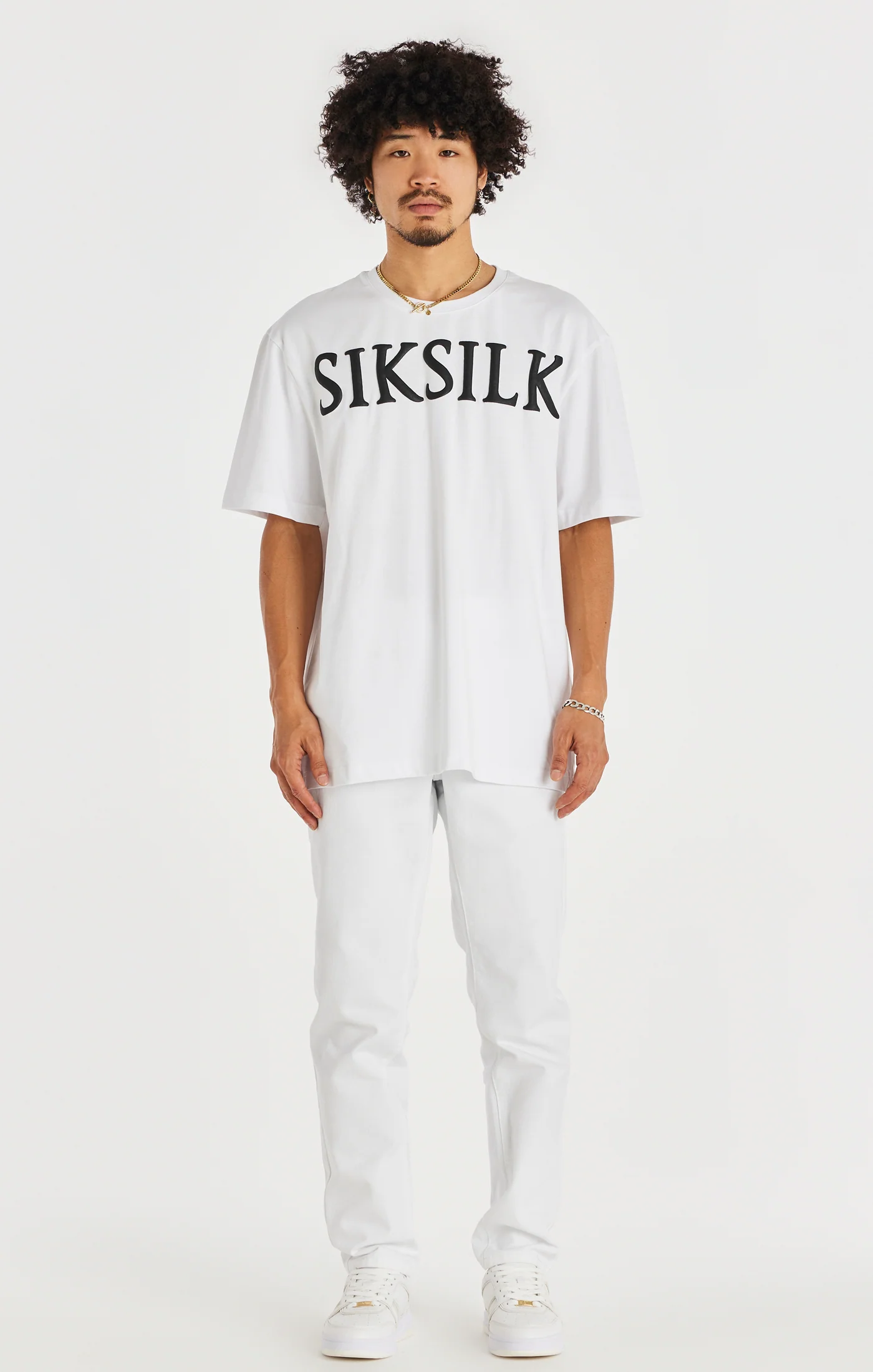 White Straight Cut Denim - Image 4