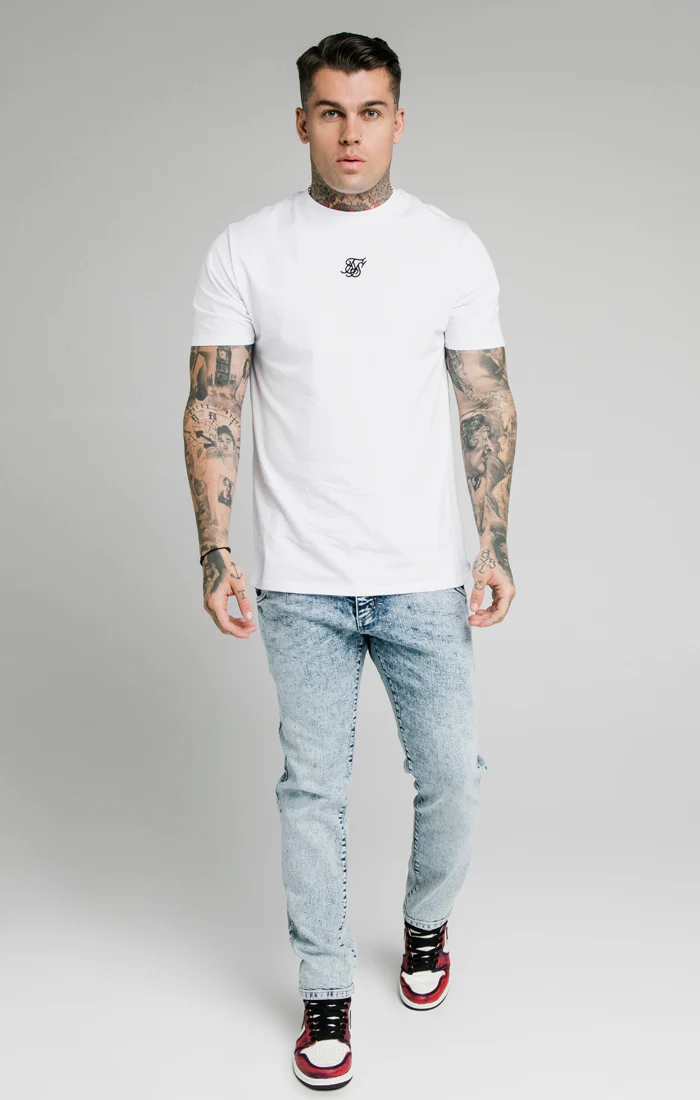 Light Blue Recycled Straight Cut Jean - Image 2